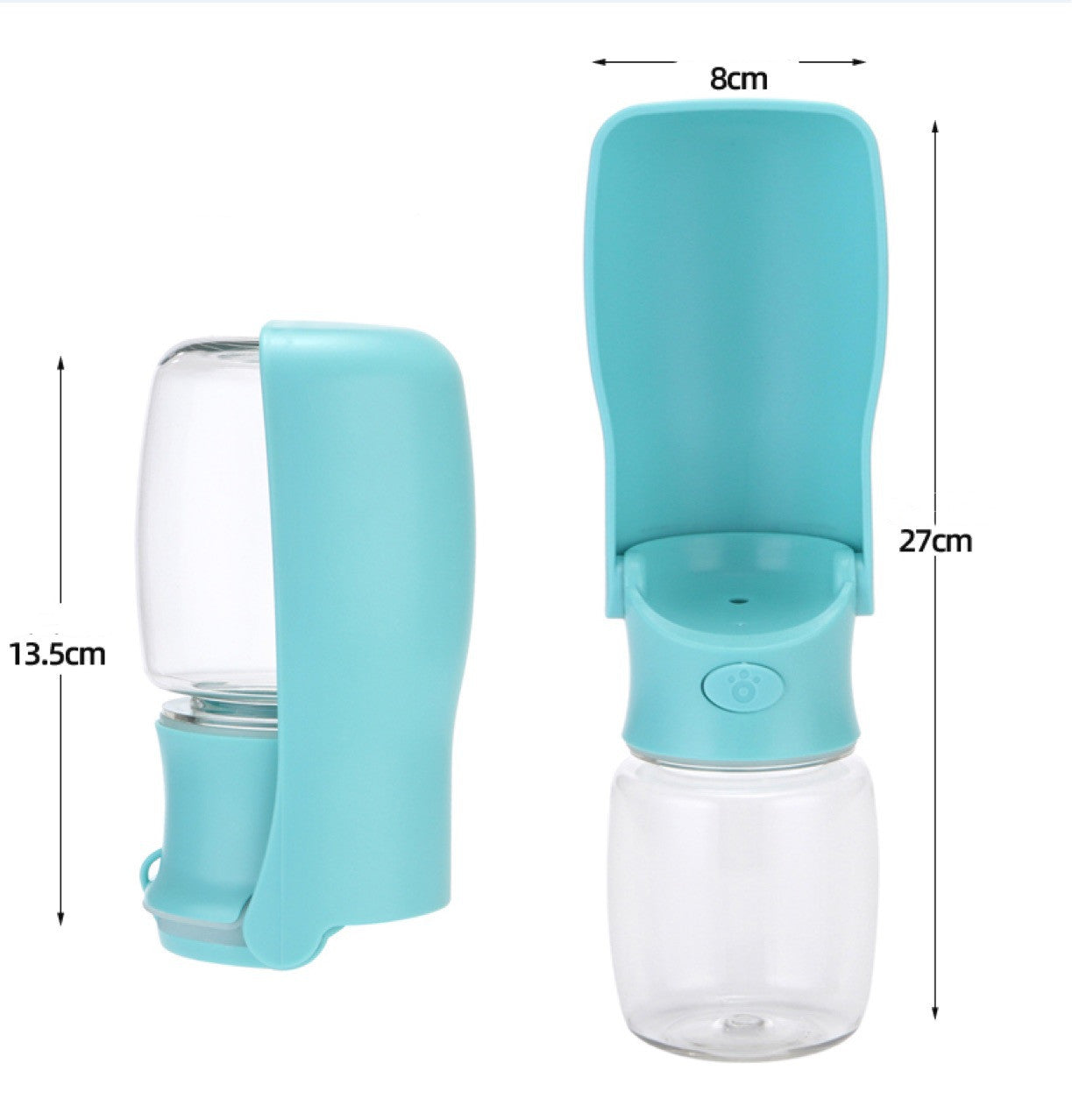 Portable Dog Water Bottle - Foldable Pet Dispenser for On-the-Go Hydration
